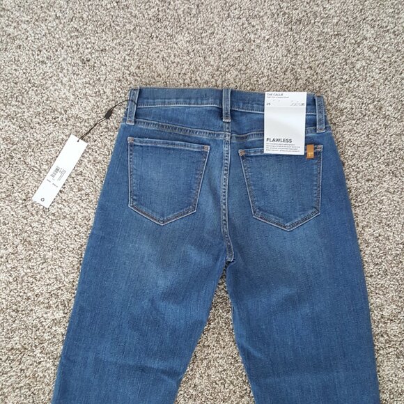 Joe's Jeans The Callie High Rise Cropped Bootcut Flawless Optimist Light Wash - Picture 6 of 16